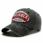 NORTHWOOD medvilninė vyrų beisbolo kepuraitė, moteri&scaron;ka tėčio kepurė Trucker kepuraitės Snapback reguliuojama vyri&scaron;ka vasaros kepurė 56-60 cm juoda