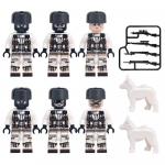 Sniego vaiduoklis Commando SWAT Specialiosios pajėgos Liemenės &Scaron;almas Kariniai Ginklai Swat Minifigūrai Blokai Surinkimas Modelis Statybiniai Žaislai Suderinamas prekės ženklas