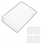 1,8 * 1,2 M projektoriaus ekrano sulankstoma ne&scaron;iojama ekrano audekla Kalėdų Helovino filmui balta