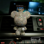 Auk&scaron;tos kokybės kūrybinga asmenybė Cute Bear Car Air Outlet Aromaterapija Ilgalaikio lengvo kvapo automobilio salono kondicionavimas