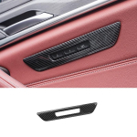 Skirta BMW 5 serijos 6GT G32 G30 18-22 ABS centrinės pavarų perjungimo panelės apdailos dangtelis, pavarų svirties panelės apdailos dangtelis, automobilio interjeras W black