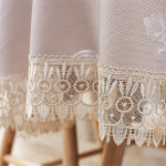 Europos siuvinėjimo staltiesė ovali staltiesė Svetainės staltiesė Stačiakampė arbatos stalo staltiesė Mažas dengiantis rank&scaron;luostis 200cm round