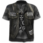 Retro Skull 3D spausdinti vyri&scaron;ki mar&scaron;kinėliai Vasariniai greitai džiūstantys laisvalaikio formos trumpomis rankovėmis madingi laisvi itin dideli vir&scaron;utiniai vyri&scaron;ki mar&scaron;kinėliai 5XL
