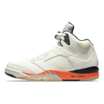 Air Jordan 5 Retro Shattered Backboard Vyri&scaron;ki sportbačiai Balti Buriniai Oranžiniai-Liepsnos DC1060-100 41