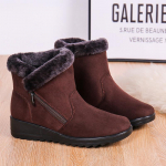 Rudens ir žiemos nauji &scaron;ilti moteri&scaron;ki sniego batai &scaron;oniniai užtrauktukai žemakulniai laisvalaikio moteri&scaron;ki batai