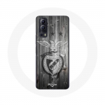 Coque Vivo Y72 slb benfica fond gris