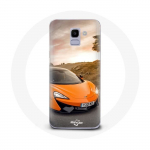 Coque pour Samsung Galaxy A6 2018 Formule 1 McLaren F1 Orange