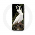 Coque pour Samsung Galaxy S6 Cacatoes Perroquets Blanc sur l'arbre