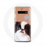 Coque pour Samsung Galaxy S10 &Eacute;pagneul Japonais Chien