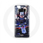 Coque pour Samsung Galaxy S8 plus Formule 1 Pierre Gasly pilote automobile fran&ccedil;ais de F1