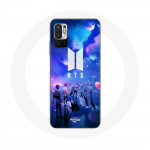 Coque pour Xiaomi Redmi Note 10 5G Bangtan Sonyeondan BTS Fanart Logo