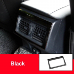 Automobilio galinio porankio oro i&scaron;leidimo angos rėmo apdaila, skirta Toyota Camry 2018 70 V70 Xv70 Trd Priedai Auto juoda