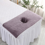 40*80cm Beauty SPA masažinė lova Bandana koralinis rank&scaron;luostis veidui su skylutiniu masažo stalu 40*80cm