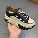 Moteri&scaron;ki batai tėtis, vasarinė, nauja pavasario ir rudens universali, stora apatinė mada sportiniai batai