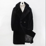 Vyri&scaron;ki kailiniai vėjo striukė ka&scaron;myro parkas žieminė stora &scaron;ilta striukė Laisvas laisvalaikio paltas ilgas