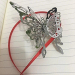 Anime Tian Guan Ci Fu Hua Cheng Xie Lian Cosplay žiedas dangaus pareigūno palaiminimas unisex reguliuojami drugelių žiedai papuo&scaron;alai dovanos Adjustable Opening