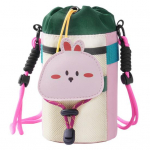 Bike Handlebar Bag Lightweight Waterproof Water Bottle Carrier Pouch Large Capacity Easy to Install Water Bottle Holder Bag G