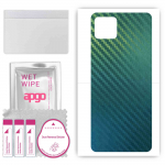 apgo Protective Skin Sticker for the back compatible with Oppo A53 5G, Wrap Film, Foil, Vinyl - Pattern Carbon Chameleon CAKA1