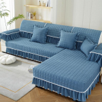 Sofa Pagalvėlė Žieminė Neslystanti Stora Vilnos Sofa Užvalkalas Pilnai Dengiantis Buitinis Modernus Svetainės Keturis Sezonus Universalus 70*210cm