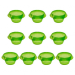 Sodo uždangos, sodintuvų &scaron;liužų antkakliai, atsparūs oro sąlygoms, daugkartinio naudojimo sraigių apsaugos augalų dangčiai 10pcs