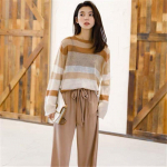 Moteri&scaron;kas megztinis O formos i&scaron;kirpte Rudens žiemos paprastas megztinis &Scaron;iltas laisvalaikio traukimas Džemperiai Korėjos ilgomis rankovėmis Trikotažo apatiniai mar&scaron;kinėliai