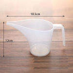 500 ml antgalio burnos matavimo ąsotis plastikinis graduotas puodelis Skysčio matavimo puodelio talpykla