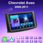 2 DIN &bdquo;Android Carplay&ldquo; automobilio radijas, skirtas &bdquo;Chevrolet Aveo 2006-2011&ldquo; daugialypės terpės grotuvo galvos blokas Stereo GPS navigacija BT WIFI 2+32GB 2+32GB