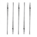 5 vnt. odinių rai&scaron;telių adatų, odinių siuvimo adatų, viengubo dyglio metalinių adatų, dvigubo dyglio metalinių adatų, odos dirbinių įrankių A