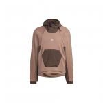 Adidas Originals X Hamcus Bendradarbiavimas FW23 Spalvų Blokas Logotipo Ki&scaron;enė Su Gobtuvu Unisex Gobtuvai Ruda IX4341 XS