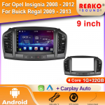 Automobilinis radijas Carplay Android Opel Insignia 2008 - 2012, Buick Regal 2009 - 2013 Navigacija GPS Stereo 4G Wifi 2din DVD 4 core 1GB+32GB carplay