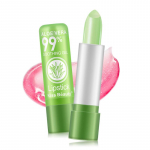 Lūpų dažai Aloe Vera Spalvą keičiantys lūpų balzamas Drėkinamasis Vandeniui atsparus Sausą Skilimą Temperatūrą Keičiantis Lūpų Dažai 3.5g