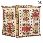 45x45cm Maroko meditacinės pagalvėlės užvalkalas Tinginys futonas Pėdų kėdutės užvalkalai Nepripildytas Apgyvendinimas į &scaron;eimą Erkeris Tatami grindų sėdimoji pagalvė Pufas