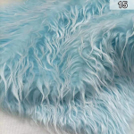 Dirbtinis mink&scaron;tas pliu&scaron;inis audinys Ilgas dirbtinio kailio audinys, skirtas siūti drabužiams Papuo&scaron;alų fono audinys Cosplay audinys lėlės žaislas, pasidaryk pats. 50x160cm