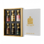 Adilqadri Essensia Luxury Attar Combo For Men And Women | Non Alcoholic Long-Lasting Arabic, French| Roll-On Attar Perfume Gift Set (5.5 ml Each)
