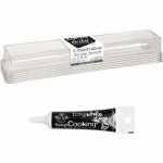 5 inserts b&ucirc;che de No&euml;l + Stylo gla&ccedil;age noir