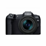Canon EOS R8 viso kadro veidrodinė kamera + RF 24-105mm F4-7.1 IS STM priartinimo objektyvas juoda