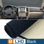 Automobilio prietaisų skydelio uždangalas Apsauga nuo &scaron;viesos Padėklas Apsauga nuo UV spindulių Kilimas Neslystantys kilimėliai Toyota Land Cruiser 100 LC100 1998-2003 2004 2005 2006 2007