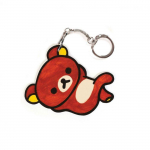 Kit Plastique Dingue - Rilakkuma - Porte-cl&eacute;s Kawaii - 3 pcs - Cr&eacute;atif - Personnages