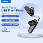 I&scaron;orinis SSD kietojo kūno diskas, USB 3.2 Type-C Flash atmintinės diskas, Didelės spartos kietojo kūno USB atmintinė, skirta iPhone 16/15 Android 1TB