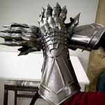 Viduramžių Nazgul Eto Pir&scaron;tinių Rinkinys Pora Gotikinių Pir&scaron;tinių Helovino Kostiumas Vaidmenų Žaidimas Cosplay Kostiumas Pir&scaron;tinės