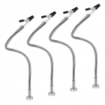 2/4 vnt. Magnetiniai elektroninių plok&scaron;čių spaustukai Trečioji ranka Litavimo įrankis PCB laikiklis Lankstomos metalinės rankos Pagalbinės rankos 4PCS