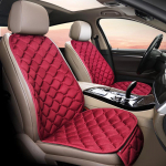 Naujas deimantinis pliu&scaron;inis žieminis automobilio sėdynės pagalvėlė - pūkų medvilnės vairuotojo sėdynės ir atlo&scaron;o užvalkalas 7-piece set, medium