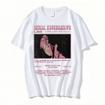 Anime Serial Experiments Lain Mar&scaron;kinėliai Vyrams Moterims Grafiniai Mar&scaron;kinėliai Unisex Iwakura Manga Mergina Sci Fi Mar&scaron;kinėliai Trumpomis Rankovėmis XS