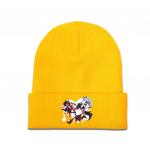 Helluva Boss Blitzo Loona Moxxie megztos kepuraitės moterims Unisex Skullies Beanies Rudens žiemos kepurės Animacinių filmų Anime Kasdieniai meliono kepuraitės One Size