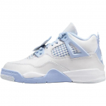 Air Jordan 4 Retro PS Neužmir&scaron;k manęs Vaikų sportbačiai Balta Melsvas Atspalvis Alyvuogių Žalia IB8962-100 28