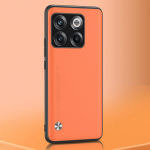 Prabangus odinis dėklas, skirtas OnePlus Ace Pro Ace Racing 5G padengti silikoniniu telefono dėklu, skirtas OnePlus 10 Pro 10R 10T One Plus 10 TR Coque For OnePlus Ace Pro oranžinė