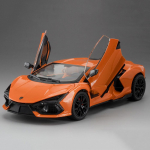 1/24 Naujas Revuelto Sportinio Automobilio Žaislinis Modelis Lydinio Die-cast Durys Gali Būti Atidaromos ir Pakeliamos Galinis Sparnas Garsas &Scaron;viesa Transporto Priemonės Kolekcija Vaikų Dovana oranžinė