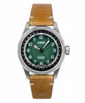 Oris Big Crown Cervo Volante Odinis Dirželis Žalias Ciferblatas Automatinis 01-754-7779-4067-Set Vyri&scaron;kas Laikrodis žalia