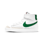 Nike Blazer Mid 77 PS Balti Pu&scaron;ies Žali Vaikų Sportbačiai Juodi DA4087-115 35