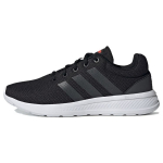 adidas Lite Racer CLN 2.0 Juodi Anglies Spalvos Vyri&scaron;ki Sportbačiai Pagrindinė Juoda Saulės Raudona GZ2813 42⅔